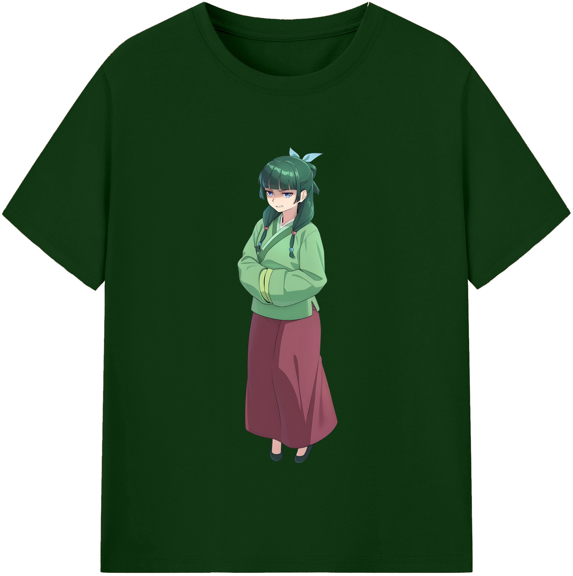 （画像用） 薬屋のひとりごと The Apothecary Diaries 綿100％半袖Tシャツ（フロントプリント）
